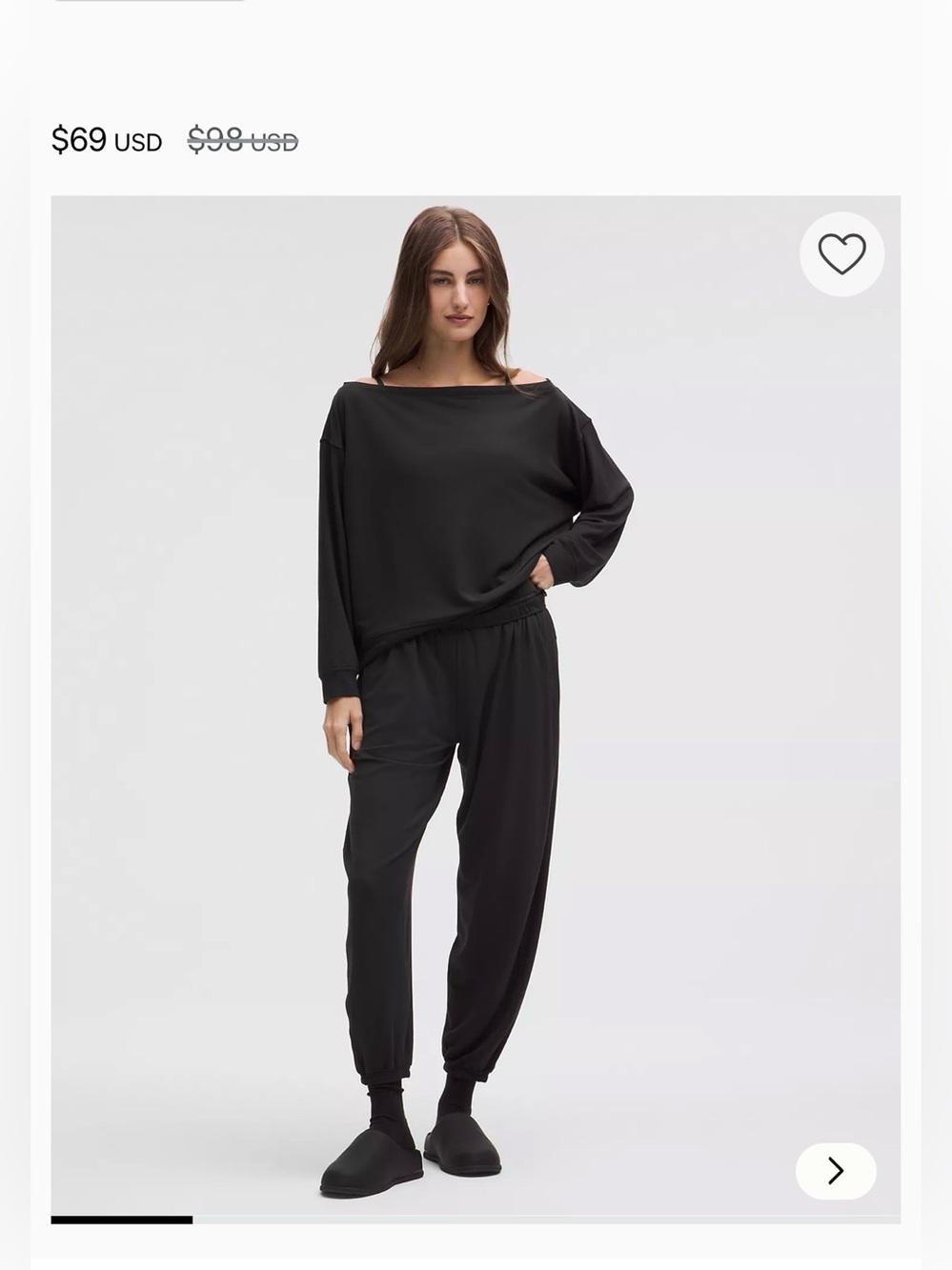 Lulu Lemon BeCalm Oversized Mid-Rise Pant NWT